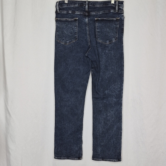 FRAME Le High Straight Leg Jeans - Size 32 / 12 - Picture 4 of 14